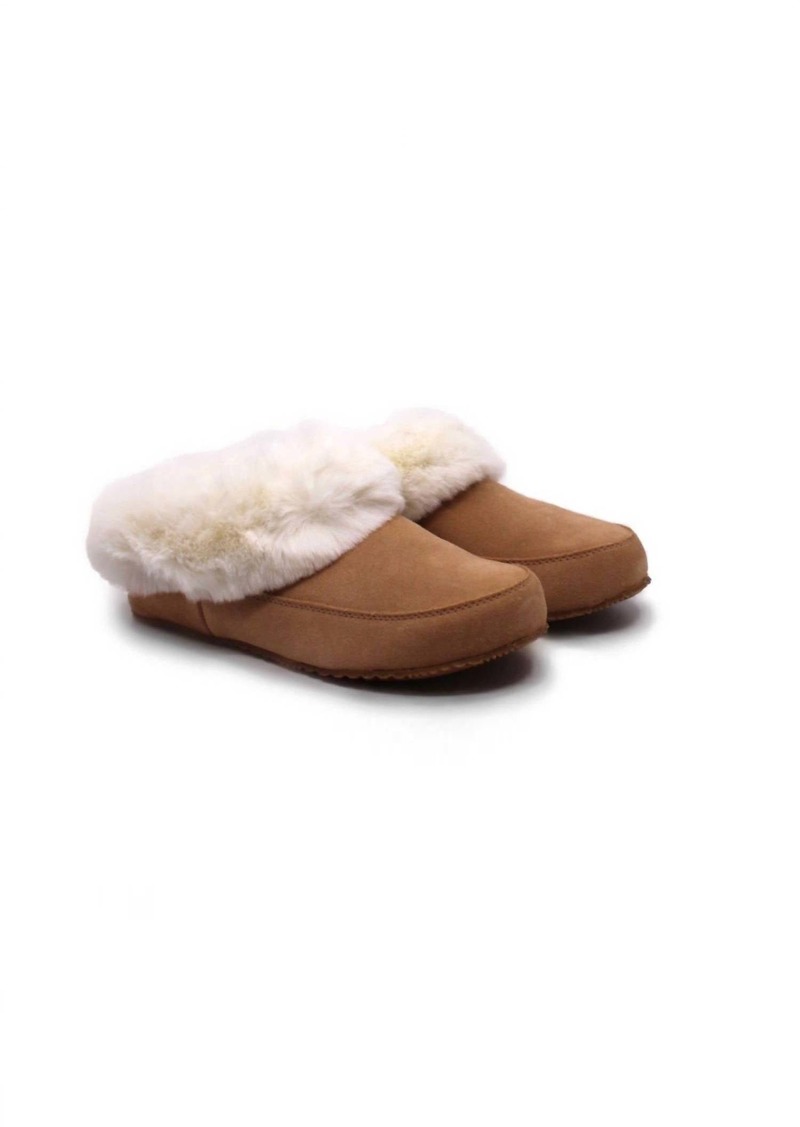 Sorel Coffee Run Slipper In Tawny Buff/natural