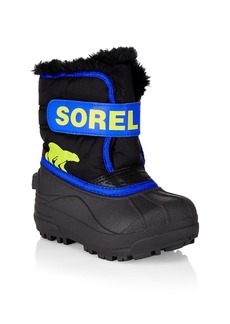 Sorel Girl's Snow Faux Fur-Lined Commander Boots