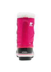 Sorel Girl's Yoot Pac Waterproof Faux Shearling-Trim Boots