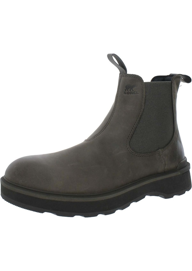 Sorel Hi-Line Mens Leather Chelsea Boots