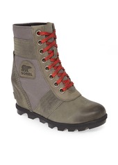 SOREL Lexie Wedge Boot in Quarry Leather at Nordstrom