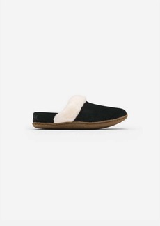 Sorel Nakiska Slide 2 Slipper In Black/natural