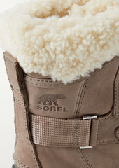 Sorel - Tivoli™ II Parc shearling-trimmed leather ankle boots - Neutral - US 5