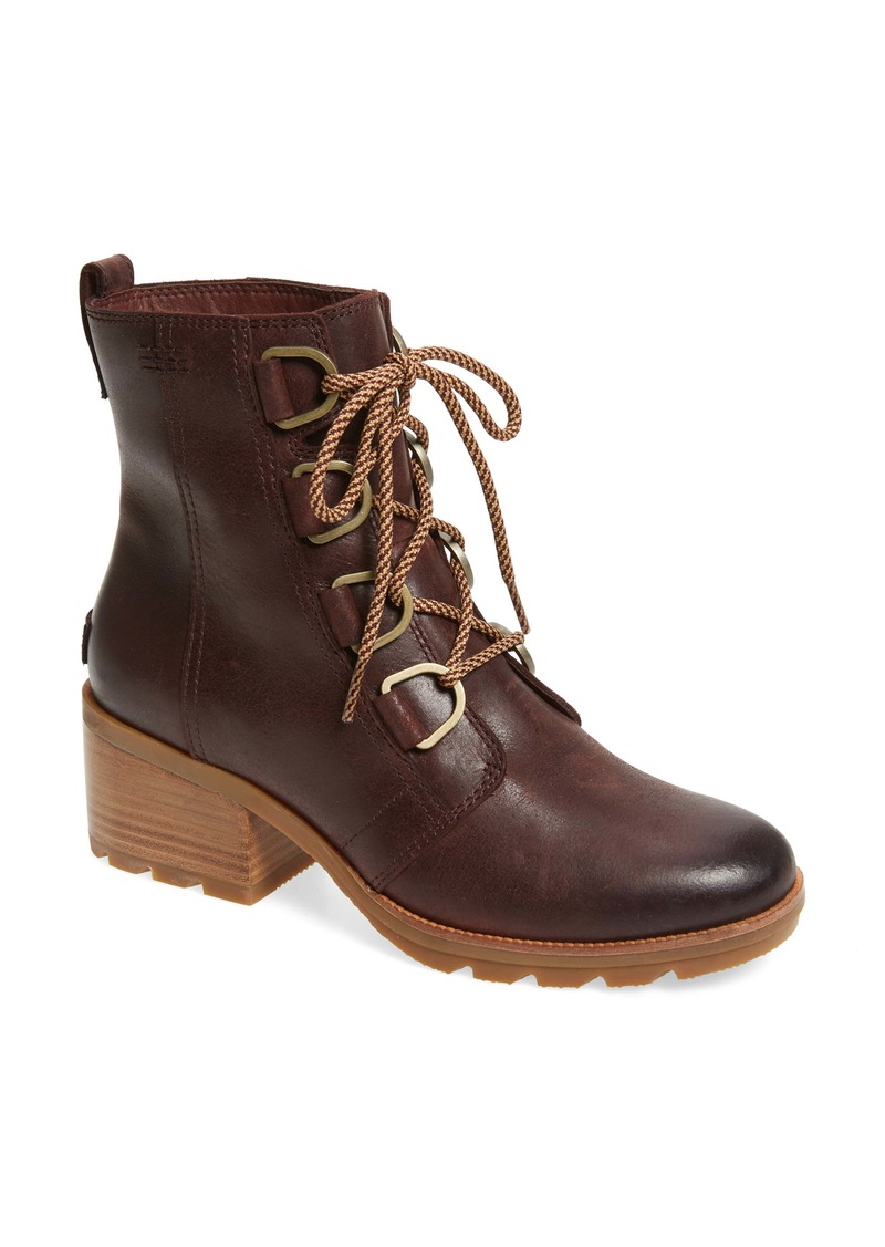 sorel cate lace up boot