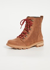 Sorel Lennox Lace Naturebear Combat Boots