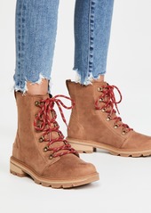 Sorel Lennox Lace Naturebear Combat Boots