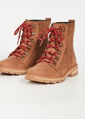 Sorel Lennox Lace Naturebear Combat Boots