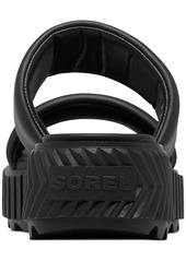 Sorel Ona Streetworks Slide Platform Sandals - Black, Chalk