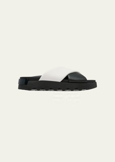Sorel Viibe Bicolor Crisscross Slide Sandals