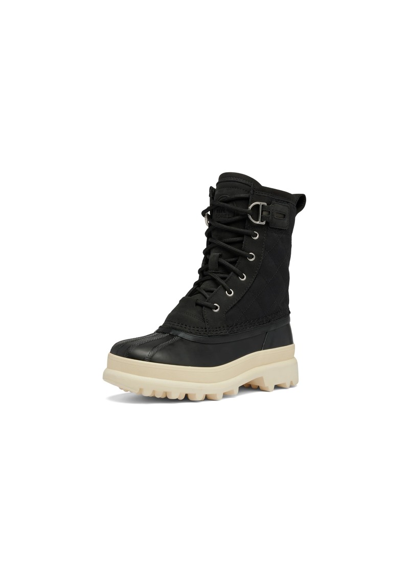 SOREL Women's Caribou Royal Waterproof Boot - Black Chalk -