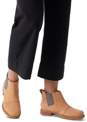 Sorel Women's Emelie Iii Pull-On Waterproof Chelsea Boots - Tobacco, Black