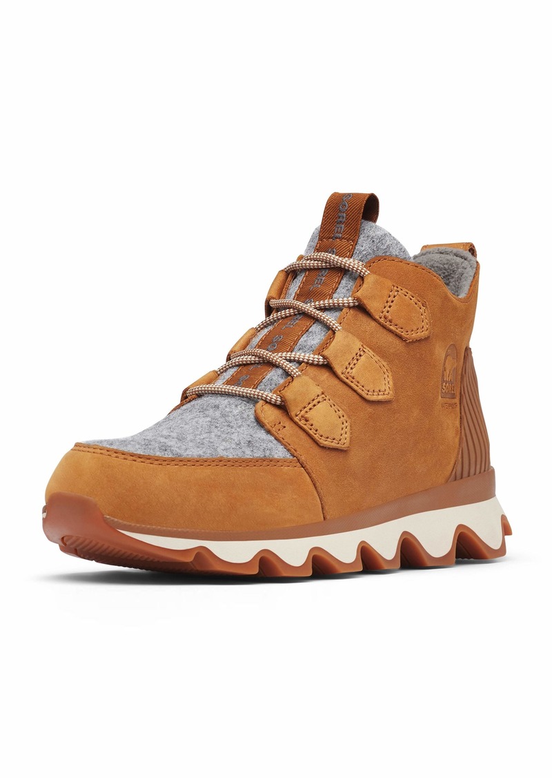 SOREL Women's Kinetic Caribou Waterproof Boot - Camel Brown - Size