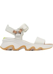 SOREL Women's Kinetic Y-Strap High Sandals, Size 6, White