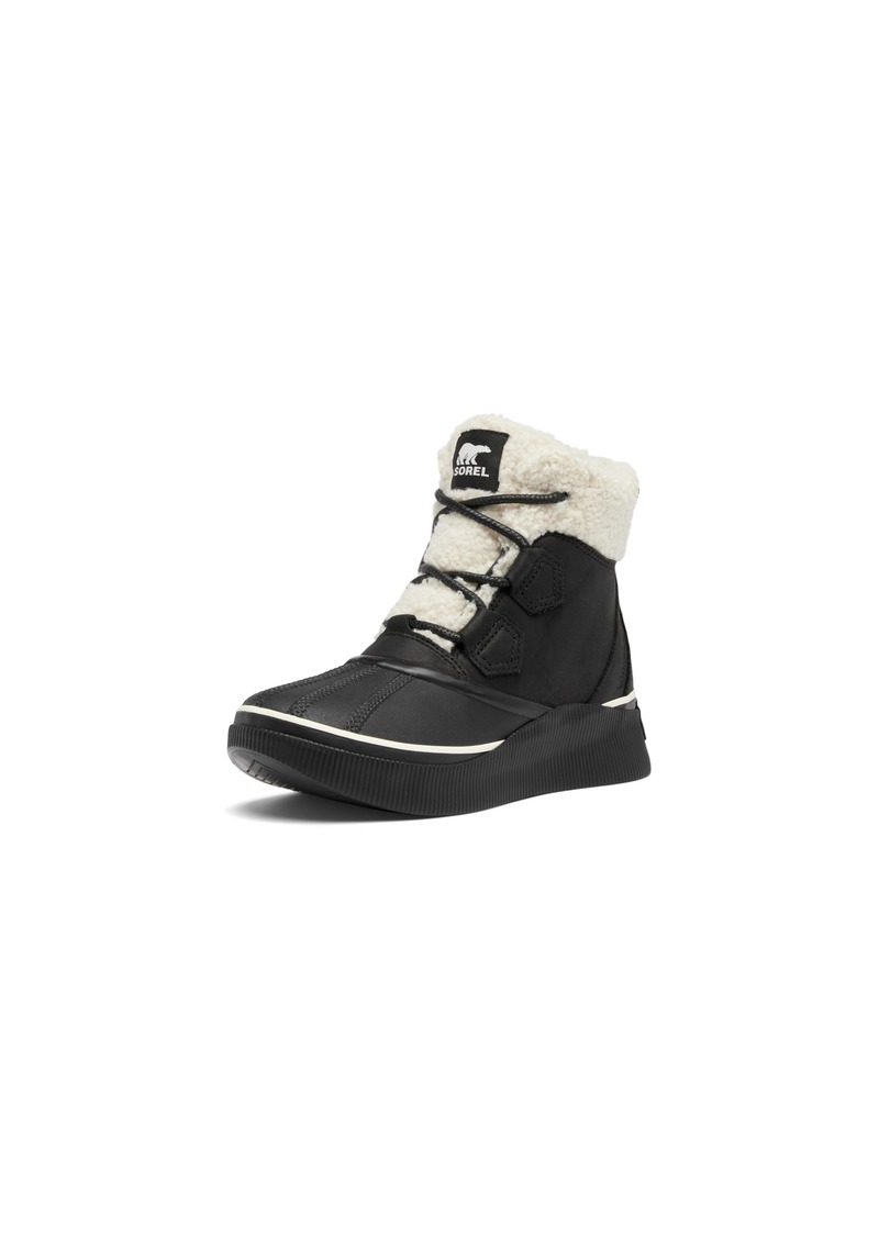 SOREL Women's Out N About lV Chillz Waterproof Boot - Black Chalk -