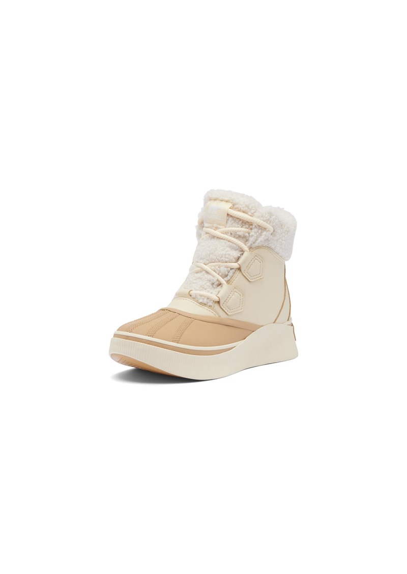 SOREL Women's Out N About lV Chillz Waterproof Boot - Honey White Canoe -