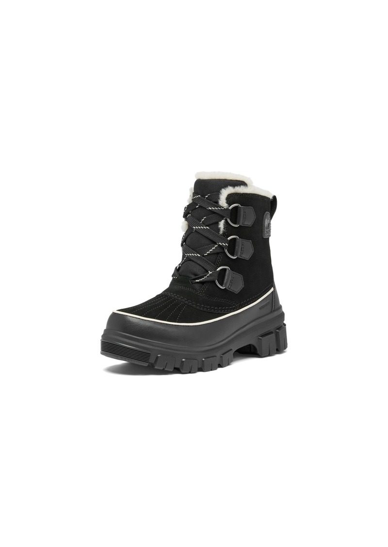 SOREL Women's Tivoli V Waterproof Boot - Black Fawn -