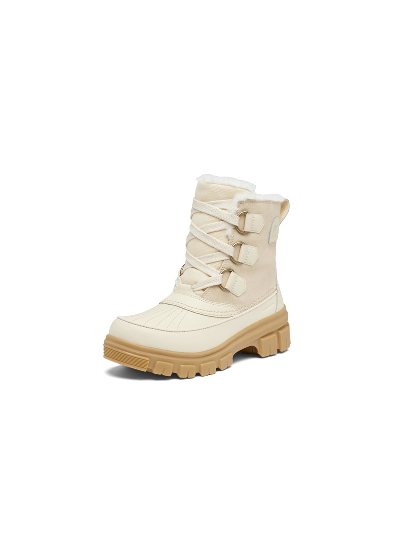 SOREL Women's Tivoli V Waterproof Boot - Honey White Sea Salt -