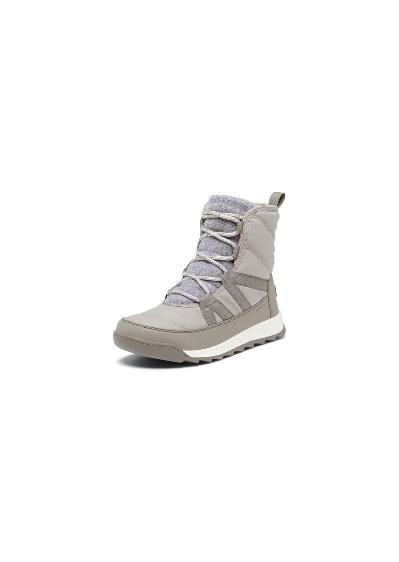 SOREL Women's Whitney ll Plus Lace Waterproof Boot - Chrome Grey Quarry -