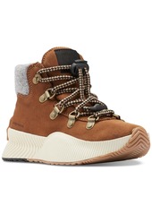 Sorel Youth Out N About Conquest Waterproof Boots - Velvet Tan, Chalk