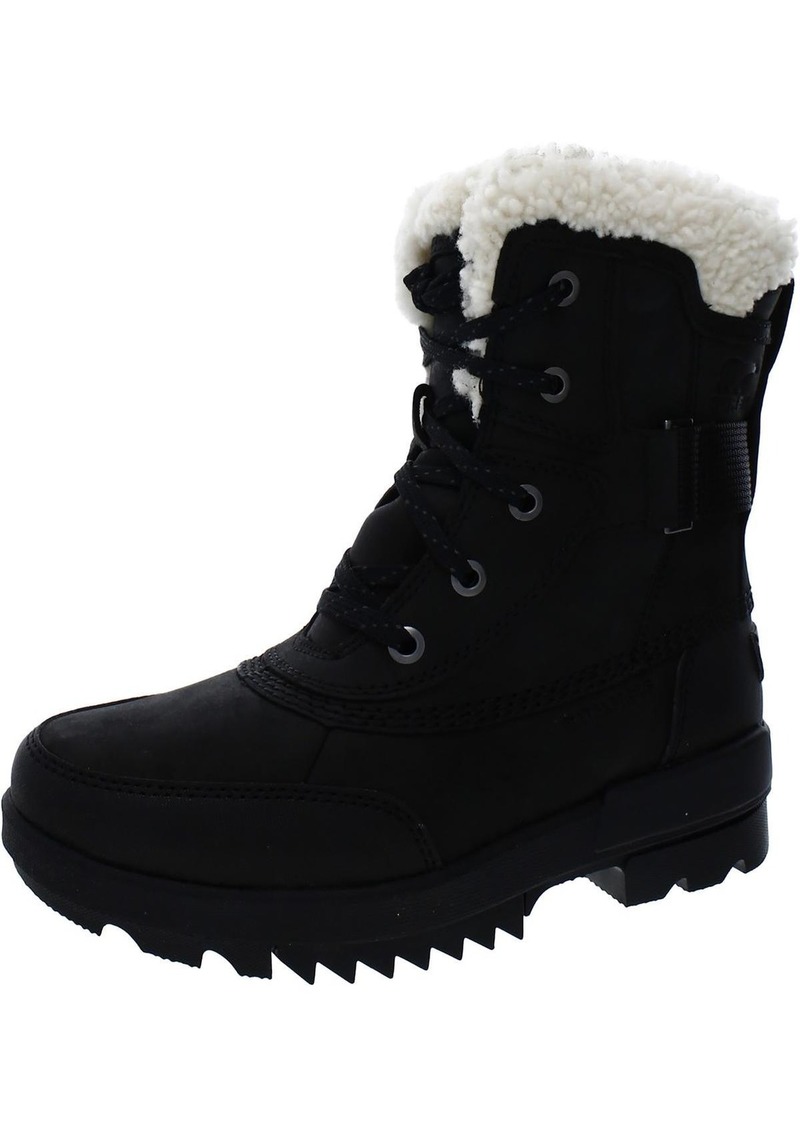 Sorel TIVOLI IV PARC BOOT WP Womens Leather Shearling Lined Winter & Snow Boots