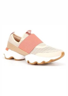 Sorel Women's Kinetic Impact Strap Sneaker In Nova Sand, Paradox Pink