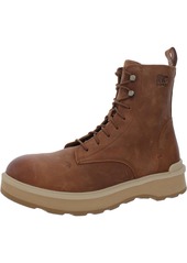 Sorel Womens Leather Lace-Up Booties