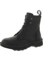 Sorel Womens Leather Lace-Up Booties