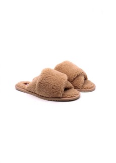 Sorel Women's Mail Run Slipper In Natural Tan/natural