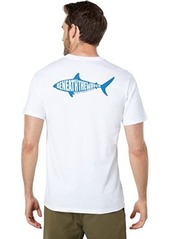 Southern Tide Beneath the Waves Shark Filled T-Shirt