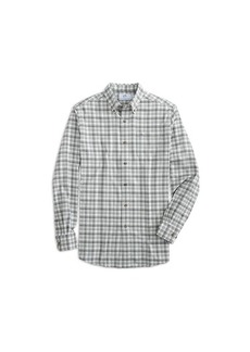 Southern Tide Long Sleeve IC Flannel Chipely Plaid Heather Sport Shirt