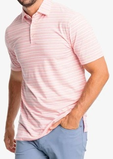 Southern Tide Men Ryder Bombay Striped Polo Shirt In Pink