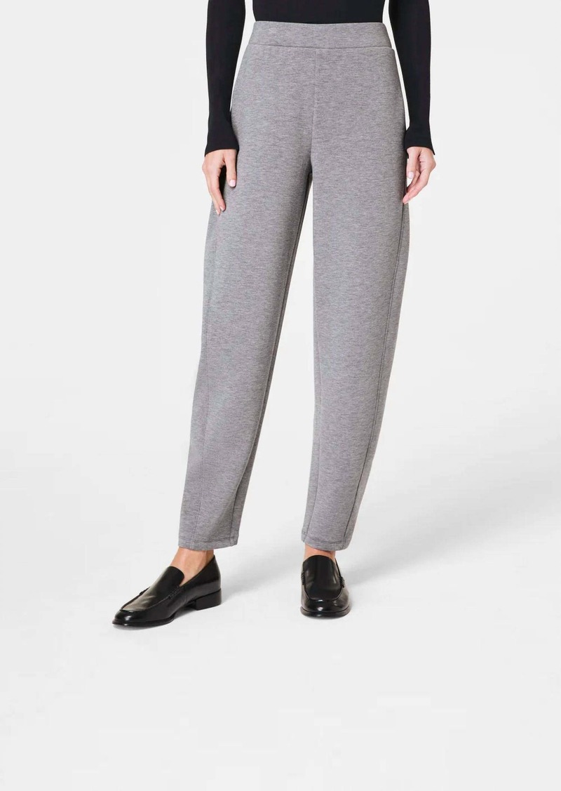 Spanx Airessentials Barrel Pants In Heather Grey