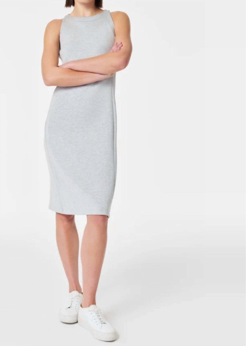 Spanx Airessentials Tank Midi Dress In Grey