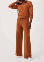 Spanx Airessentials Wide Leg Pant In Butterscotch