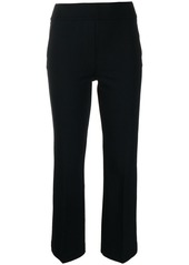 Spanx cropped straight-leg trousers