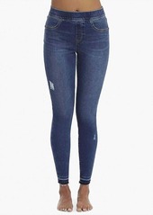 Spanx Distressed Denim In Medium Wash