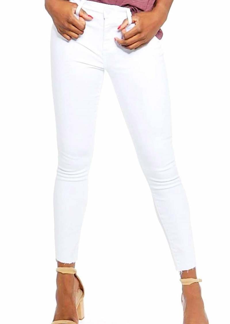 Spanx Distressed Skinny Jean In White