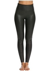 SPANX Faux Leather Leggings for Women Tummy Control