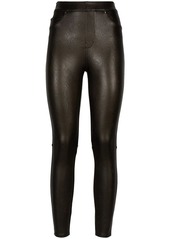 Spanx faux leather skinny trousers