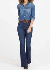 Spanx Flare Jeans In Midnight Shade