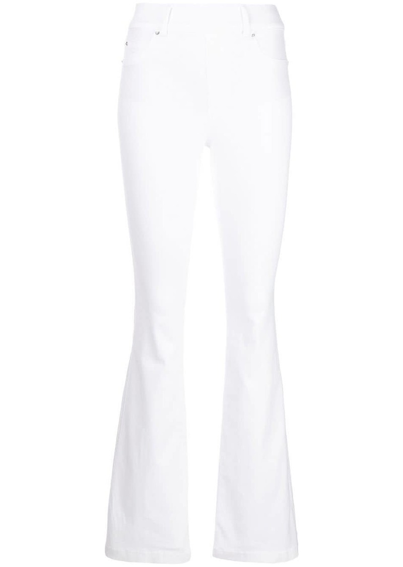 Spanx high-waist skinny flared jeans