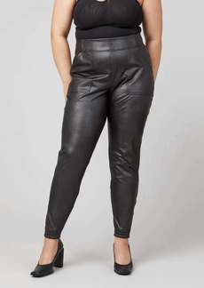 Spanx Leather-Like Jogger In Black