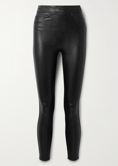 Spanx Like Leather Faux Stretch-leather Pants