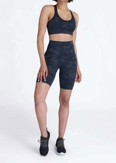 Spanx Look At Me Now Bike Short In Black Camo