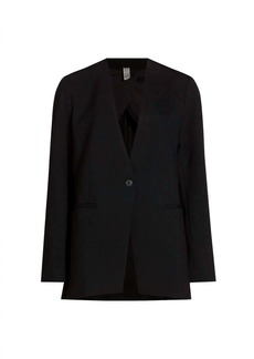 Spanx Perfect Collarless Blazer In Black