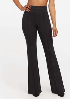 Spanx Perfect High Rise Flare Pants In Black