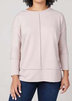 Spanx Perfect Length Dolman Sweatshirt In Oat