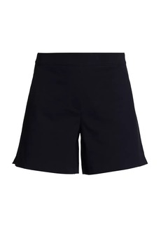Spanx Polished Stretch-Cotton Shorts