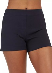 Spanx Polished Stretch Cotton Shorts