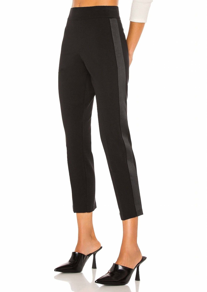 Spanx Ponte Pant With Satin Tape In Classic Black